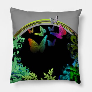 Midnight garden Pillow