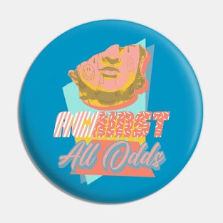 Odds Maker Sun Club Arctic Orange Pin