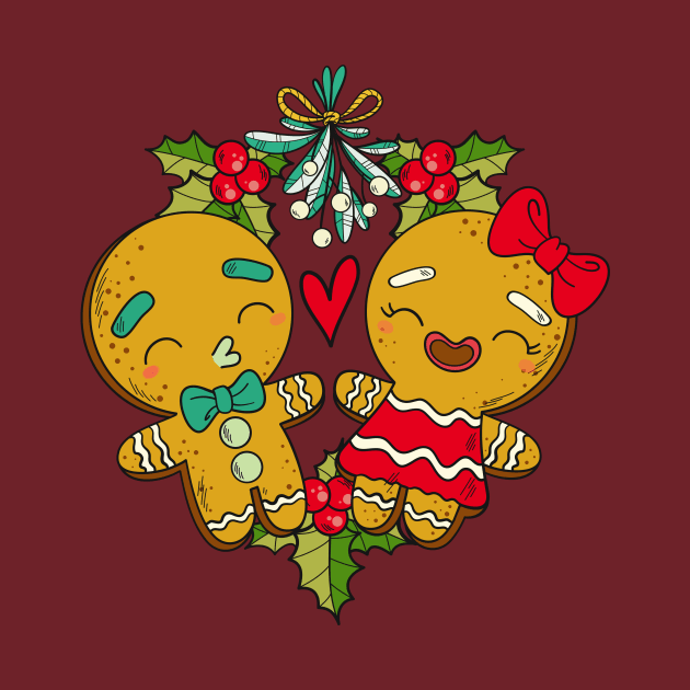 Mistletoe Gingerbread Christmas Reef by Nova5