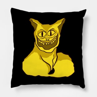 Creepy Cat Pillow