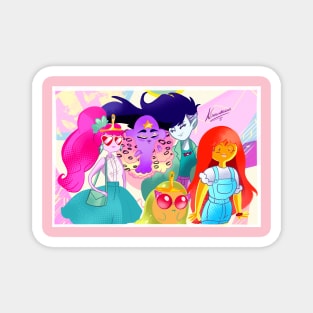 Adventure girls Magnet