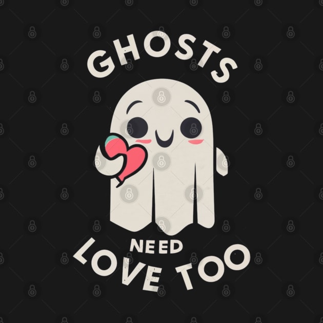 Ghosts need love too by WorldByFlower