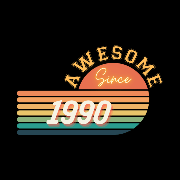 Awesome since 1990 by Qibar Design