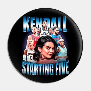 Kendall Starting Five Pin