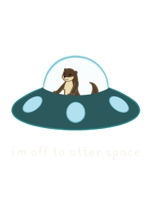 Otter Space Magnet