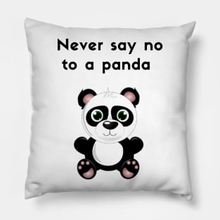 Never say no to a panda Pillow