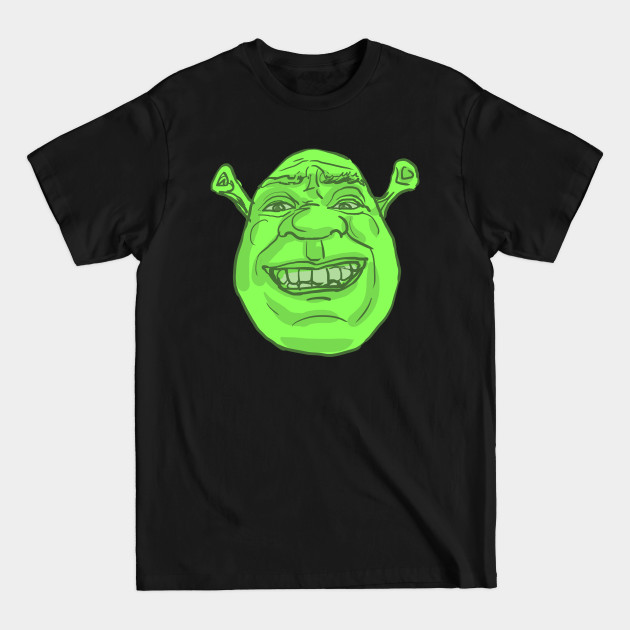 Disover Shrek's Face - Shrek - T-Shirt