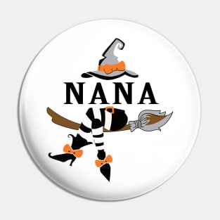 nana witch halloween Pin