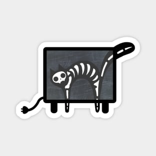 X-Ray Cat - Skeleton Kitty Xray Magnet