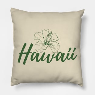 Hawaii Hibiscus Pillow