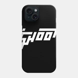 Shoot - Cyberpunk Logotype Style Phone Case