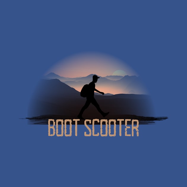 A Hiker is a Boot Scooter by numpdog