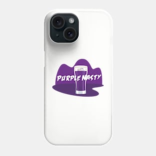 Purple Nasty piranha in pint Phone Case