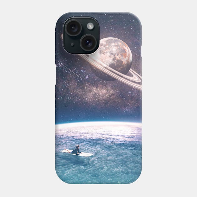 Summer & Moon Rings Phone Case by nicebleed