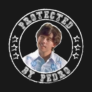 Napoleon Dynamite - Protected by Pedro Circle T-Shirt