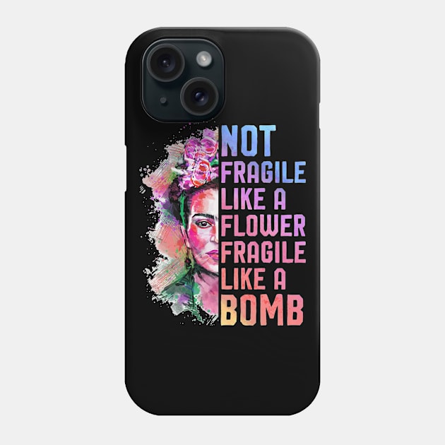 Fragile Like a Bomb Phone Case by Cooldruck