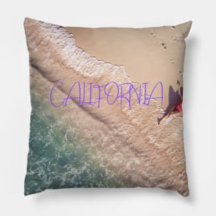 California - the best beaches in the world Pillow
