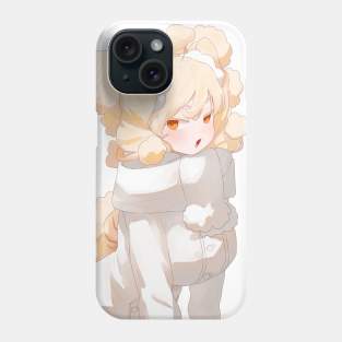 White Mofuko Phone Case