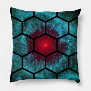 James Webb in Galaxy Space Pillow