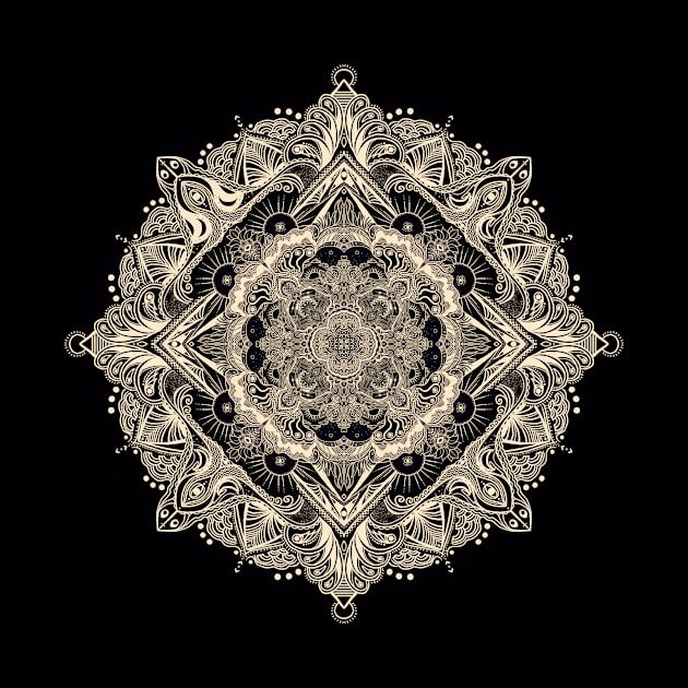 Mandala 02 (Dark Edition) by PHAZED