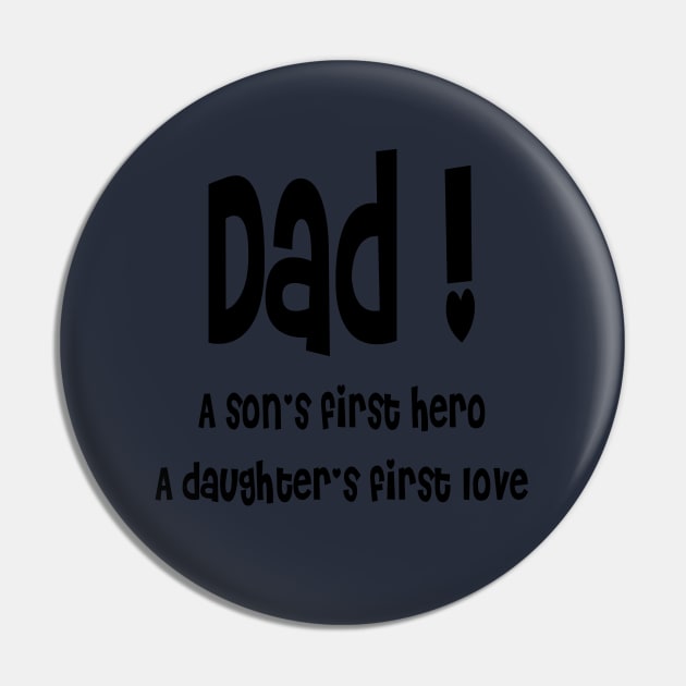 Fathers Day gift Pin by HANAN