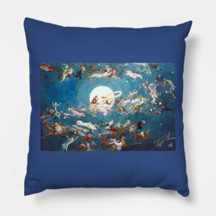 Dance Around the Moon - Charles Doyle Pillow