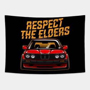 Respect The Elders - PAPAYA STREETART Tapestry