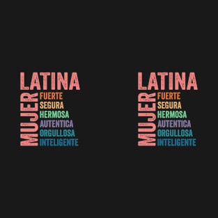 Mujer Latina Mug, Mujer Latina Coffee Cup, Chingona Empowered Latina Regalos Mujer Viva, Hispanic Heritage Month latinx trailblazer T-Shirt