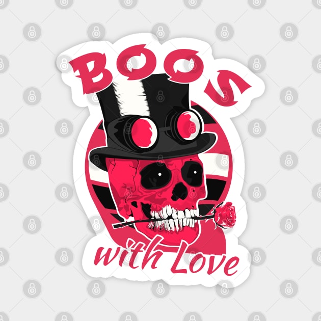 Boos with love. Magnet by Ekenepeken