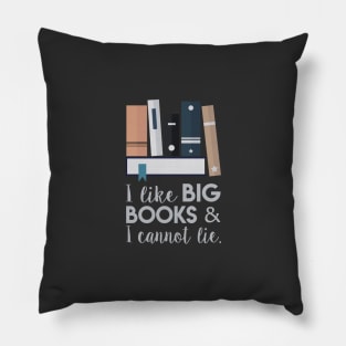 I Like Big Books Pillow