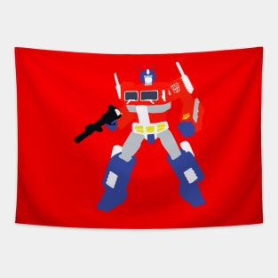 Minimalist Optimus Prime Tapestry