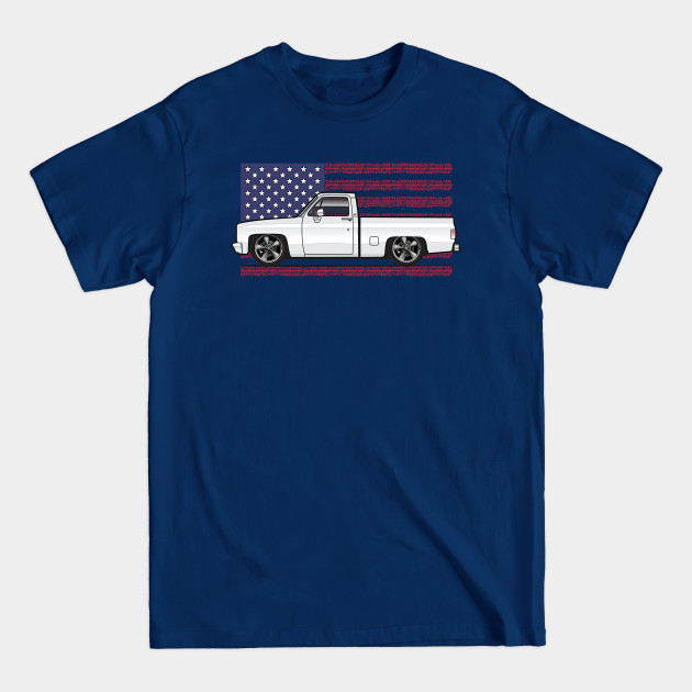 White C-10 - Chevy Truck Driver - T-Shirt