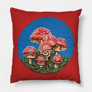 Toadstools Pillow