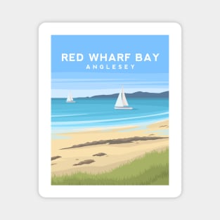 Red Wharf Bay - Anglesey, North Wales Magnet