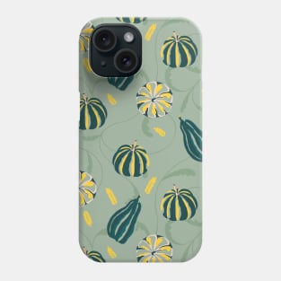 Autumn Pumpkin Vines Phone Case