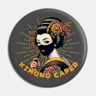 Kimono geisha thief Pin