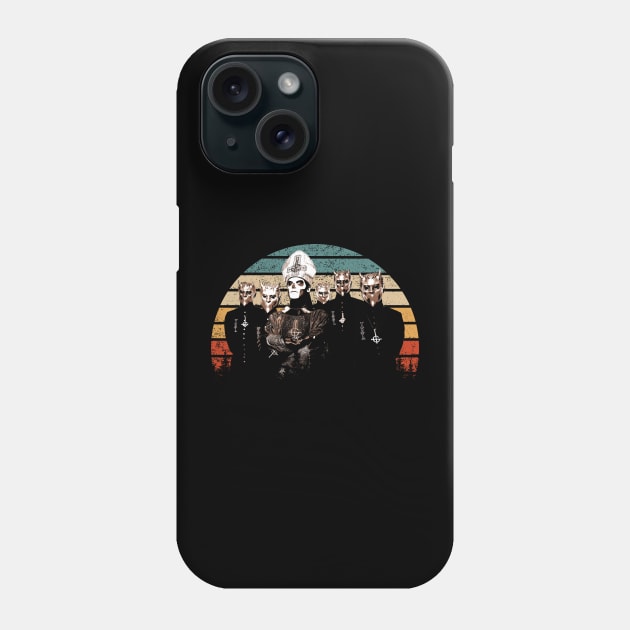 Infestissumam Threads Unleash Your Inner Ghoul with Ghosts Band Apparel Phone Case by TheBlingGroupArt