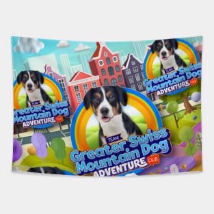 Greater Swiss Mountain Dog Puppy Tapestry