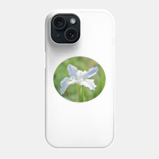 white flower Phone Case