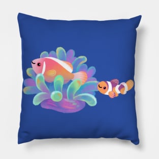 Sea anemone friends 1 Pillow