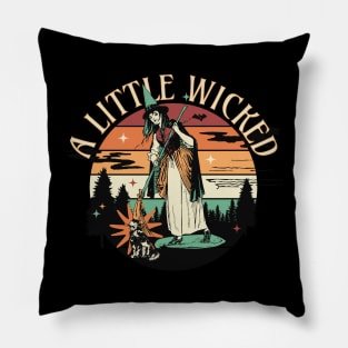 Halloween Witch - A Little Wicked Pillow