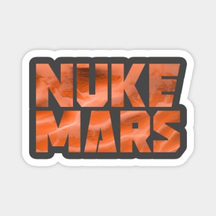 Nuke Mars Magnet