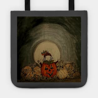 Acorn Girl Halloween Tote