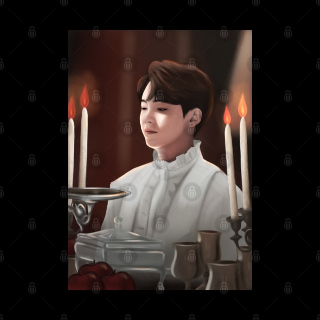 BTS SUGA CANDLE LIGHT DINNER by moritajung