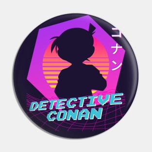 Detective Conan - Vaporwave Pin