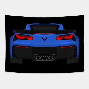 Z06 BLUE Tapestry