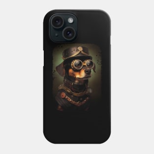 Steampunk Dog Phone Case