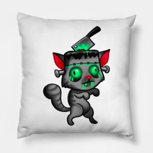 Zombie cat Pillow