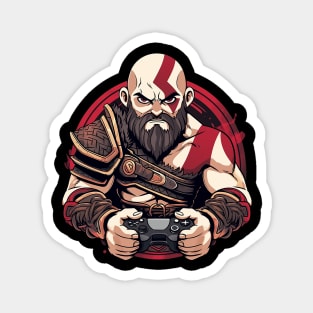 gamer kratos Magnet