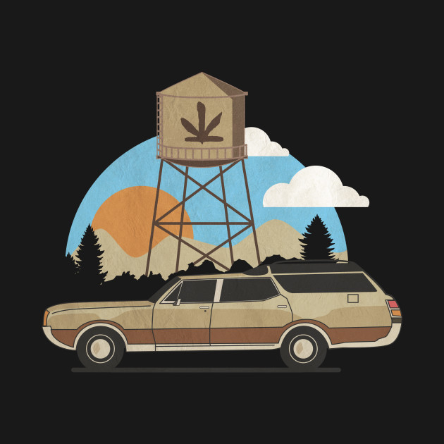 Disover Vista Tower - 70s Show - T-Shirt